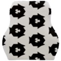 Black And White Pattern Car Seat Velour Cushion  View1