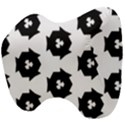 Black And White Pattern Head Support Cushion View4