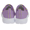 Pastel Mod Purple Yellow Circles Velcro Strap Shoes View4