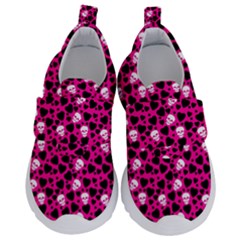 Love And Skulls Velcro Strap Shoes by awesomeangeye