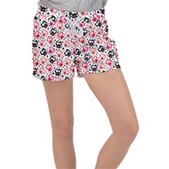 Kooky Kitty Women s Velour Lounge Shorts by awesomeangeye