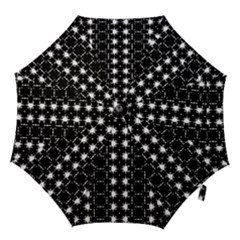 Black And White Pattern Hook Handle Umbrellas (large)