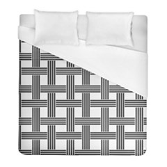 Seamless Stripe Pattern Lines Duvet Cover (full/ Double Size)