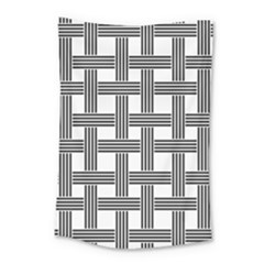 Seamless Stripe Pattern Lines Small Tapestry