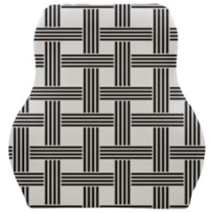 Seamless Stripe Pattern Lines Car Seat Velour Cushion 