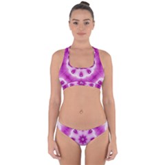 Pattern Abstract Background Art Cross Back Hipster Bikini Set by Simbadda