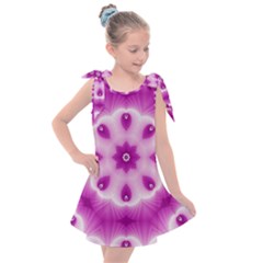 Pattern Abstract Background Art Kids  Tie Up Tunic Dress