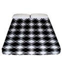 Square Diagonal Pattern Seamless Fitted Sheet (Queen Size) View1