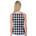 Square Diagonal Pattern Seamless Women s Basketball Tank Top View2