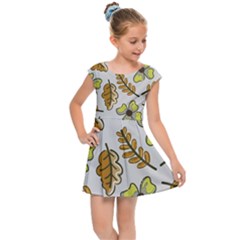 Design Decoration Decor Pattern Kids Cap Sleeve Dress by Simbadda