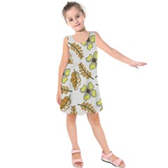 Design Decoration Decor Pattern Kids  Sleeveless Dress by Simbadda