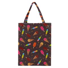 Ice Cream Pattern Seamless Classic Tote Bag