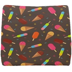 Ice Cream Pattern Seamless Seat Cushion