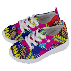 Design Decoration Decor Floral Pattern Kids  Lightweight Sports Shoes by Simbadda