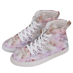 Watercolor Seamless Texture Women s Hi-top Skate Sneakers by Simbadda