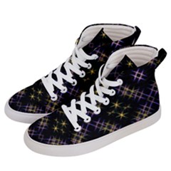 Seamless Background Abstract Vector Men s Hi-top Skate Sneakers by Simbadda