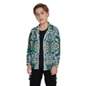 Pattern Design Pattern Geometry Windbreaker (Kids) View2