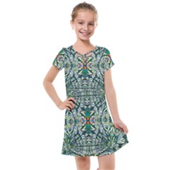 Pattern Design Pattern Geometry Kids  Cross Web Dress by Simbadda