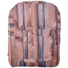 Wood Boards Wooden Wall Wall Boards Full Print Backpack by Simbadda