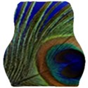 Peacock Feather Macro Peacock Bird Car Seat Velour Cushion  View1