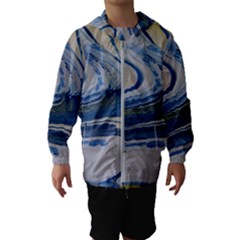 Sun And Water Hooded Windbreaker (kids) by WILLBIRDWELL