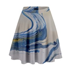 Sun And Water High Waist Skirt by WILLBIRDWELL