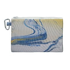 Sun And Water Canvas Cosmetic Bag (large)