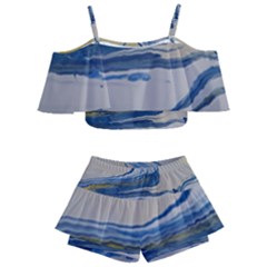 Sun And Water Kids  Off Shoulder Skirt Bikini