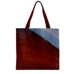 Acid Rain Zipper Grocery Tote Bag by WILLBIRDWELL