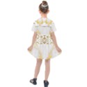 Ivory marble  in Gold By FlipStylez Designs Kids  Sailor Dress View2