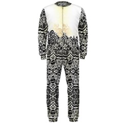 Vintage Black Swirls By Flipstylez Designs Onepiece Jumpsuit (men) 