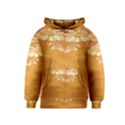 Golden sunrise pattern flowers By FlipStylez Designs Kids  Pullover Hoodie View1