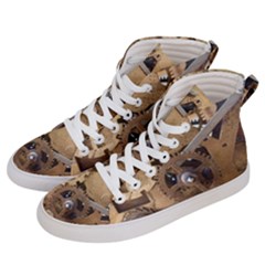 Hazy Time Women s Hi-top Skate Sneakers by DeneWestUK