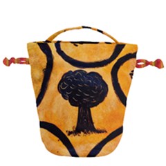 Ceramic Tree Smudge Drawstring Bucket Bag by DeneWestUK