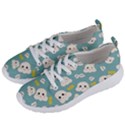 Cute Kawaii Popcorn pattern Women s Lightweight Sports Shoes View2