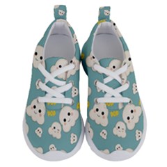 Cute Kawaii Popcorn Pattern Running Shoes