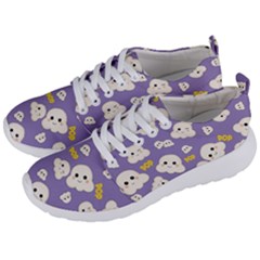 Cute Kawaii Popcorn Pattern Men s Lightweight Sports Shoes