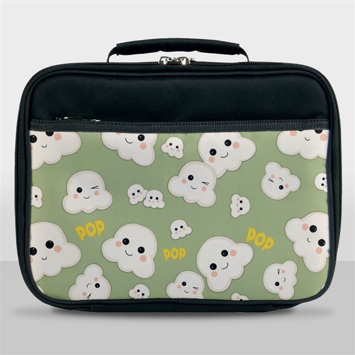 Cute Kawaii Popcorn pattern Lunch Bag