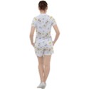 Cute Kawaii Popcorn pattern Women s Tee and Shorts Set View2