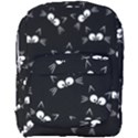 Cute Black Cat Pattern Full Print Backpack View1