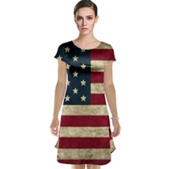 Vintage American Flag Cap Sleeve Nightdress by Valentinaart