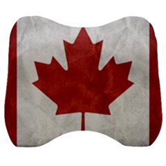 Canada Grunge Flag Velour Head Support Cushion