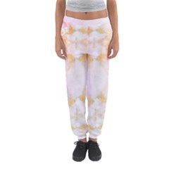 Beautiful Pastel Marble Gold Design By Flipstylez Designs Women s Jogger Sweatpants by flipstylezfashionsLLC