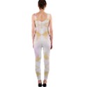 Beautiful Pastel marble gold design By FlipStylez Designs One Piece Catsuit View2