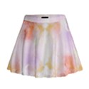 Beautiful Pastel marble gold design By FlipStylez Designs Mini Flare Skirt View1