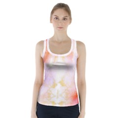 Beautiful Pastel Marble Gold Design By Flipstylez Designs Racer Back Sports Top by flipstylezfashionsLLC