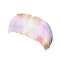 Beautiful Pastel marble gold design By FlipStylez Designs Yoga Headband View1