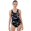 Constellations Cut-Out Back One Piece Swimsuit View1