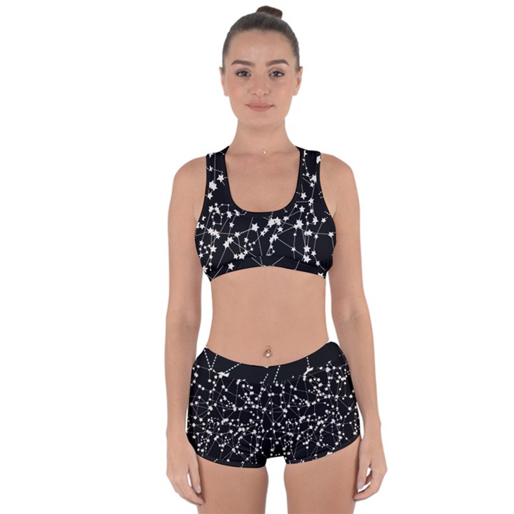 Constellations Racerback Boyleg Bikini Set