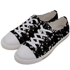 Constellations Women s Low Top Canvas Sneakers by snowwhitegirl